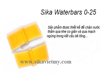 Sika Waterbar 0-25 bang can nuoc