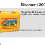 sikament-2000at phu gia giam nuoc be tong
