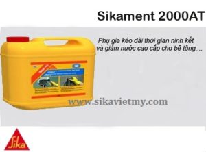 sikament-2000at phu gia giam nuoc be tong
